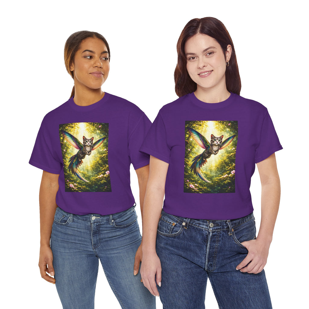 Cattingbird Tee — Half Hummingbird, Half Cat Graphic T-Shirt