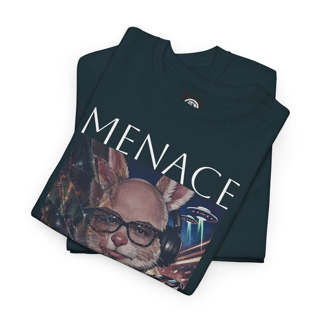 Menacing Bunny T-Shirt — Dark Cute Graphic Tee