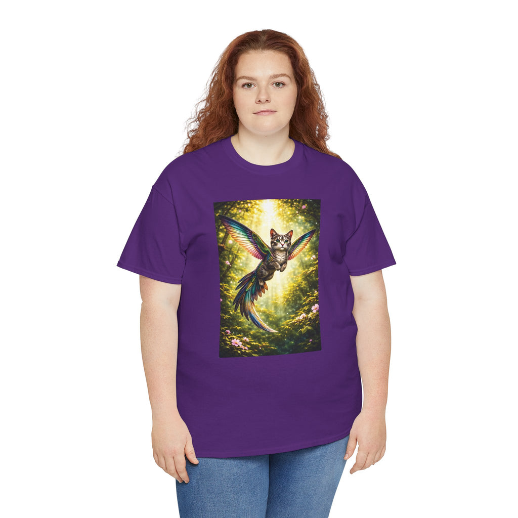 Cattingbird Tee — Half Hummingbird, Half Cat Graphic T-Shirt