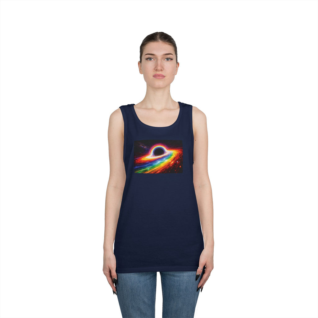 Pride Tank Top — Super Massive Rainbow Hole Graphic