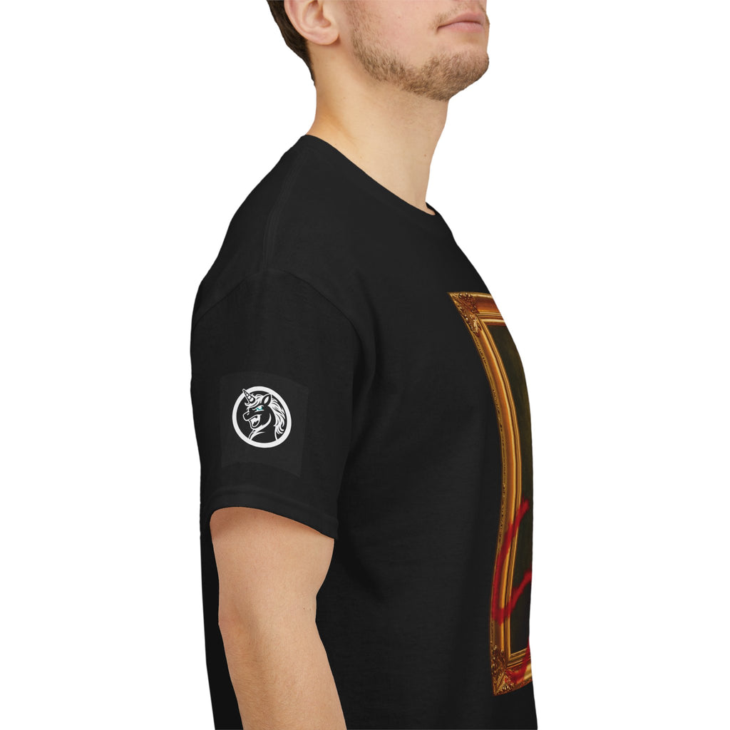 Vampire Renaissance Portrait T‑Shirt — "Blood Thirsty Sucker"