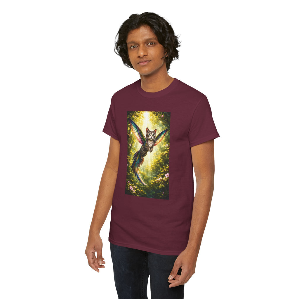 Cattingbird Tee — Half Hummingbird, Half Cat Graphic T-Shirt