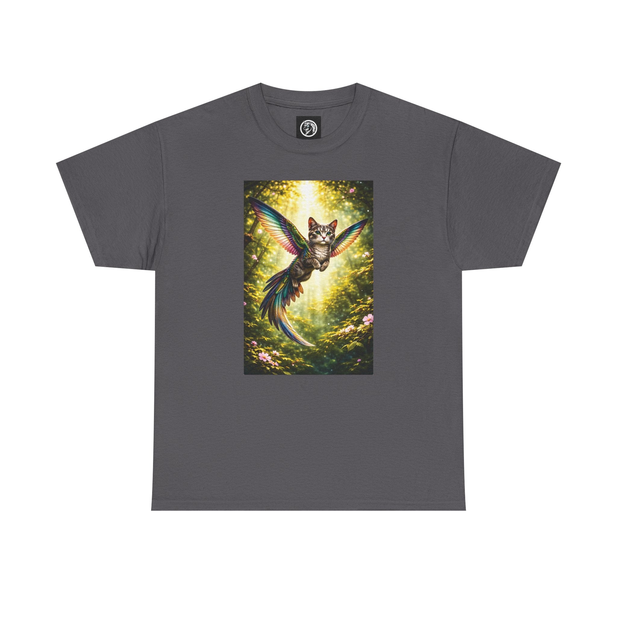Cattingbird Tee — Half Hummingbird, Half Cat Graphic T-Shirt