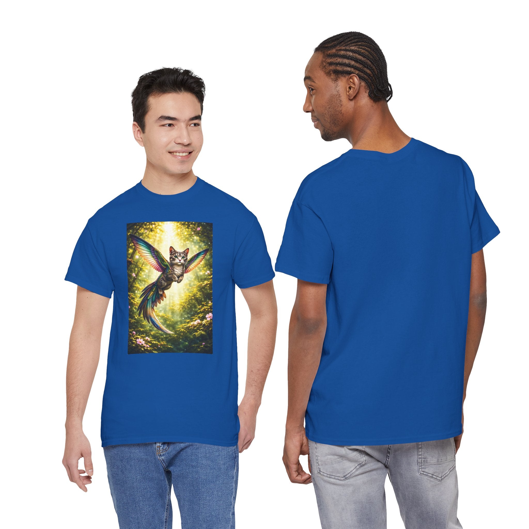 Cattingbird Tee — Half Hummingbird, Half Cat Graphic T-Shirt