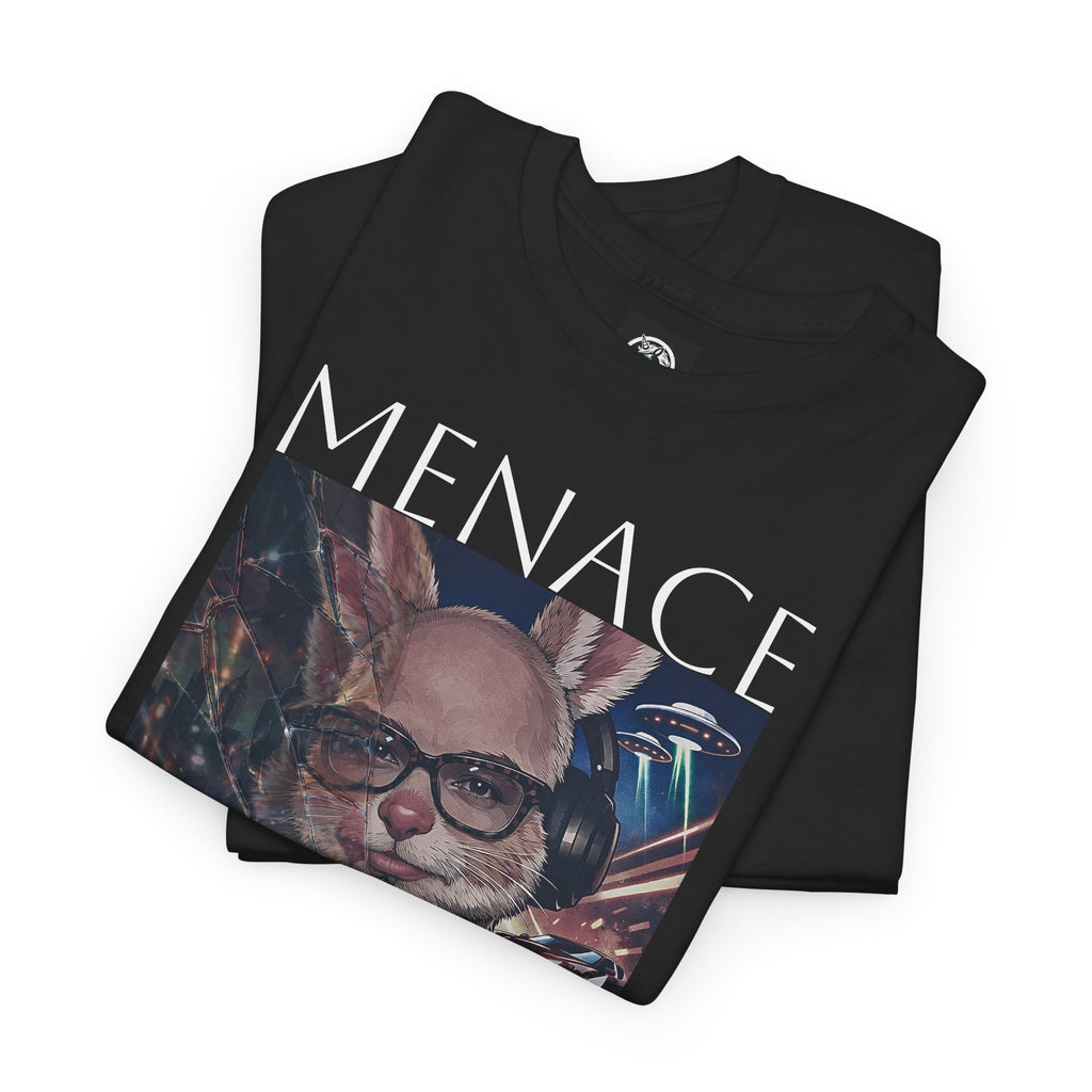 Menacing Bunny T-Shirt — Dark Cute Graphic Tee