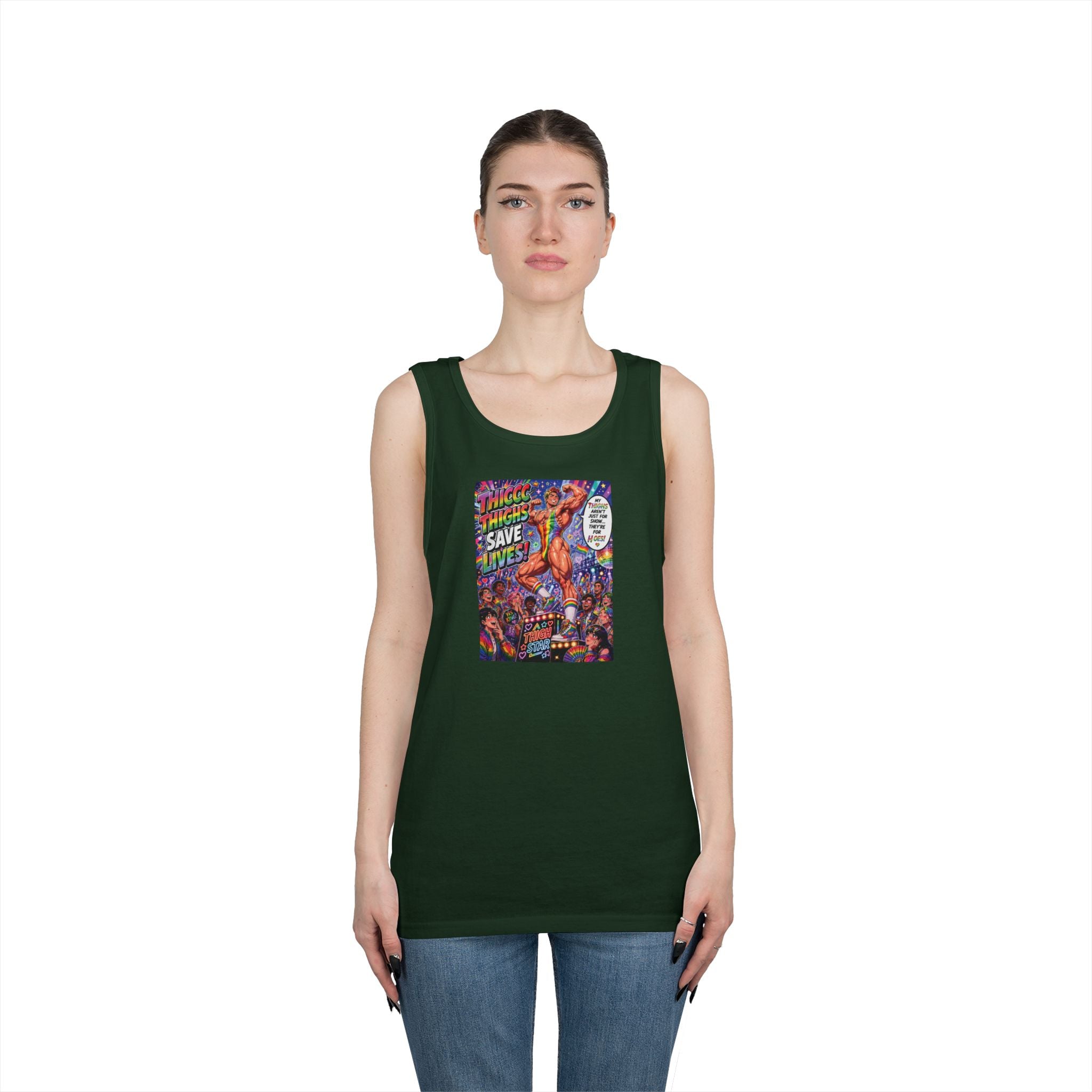 Thicc Thighs Save Lives Tank Top