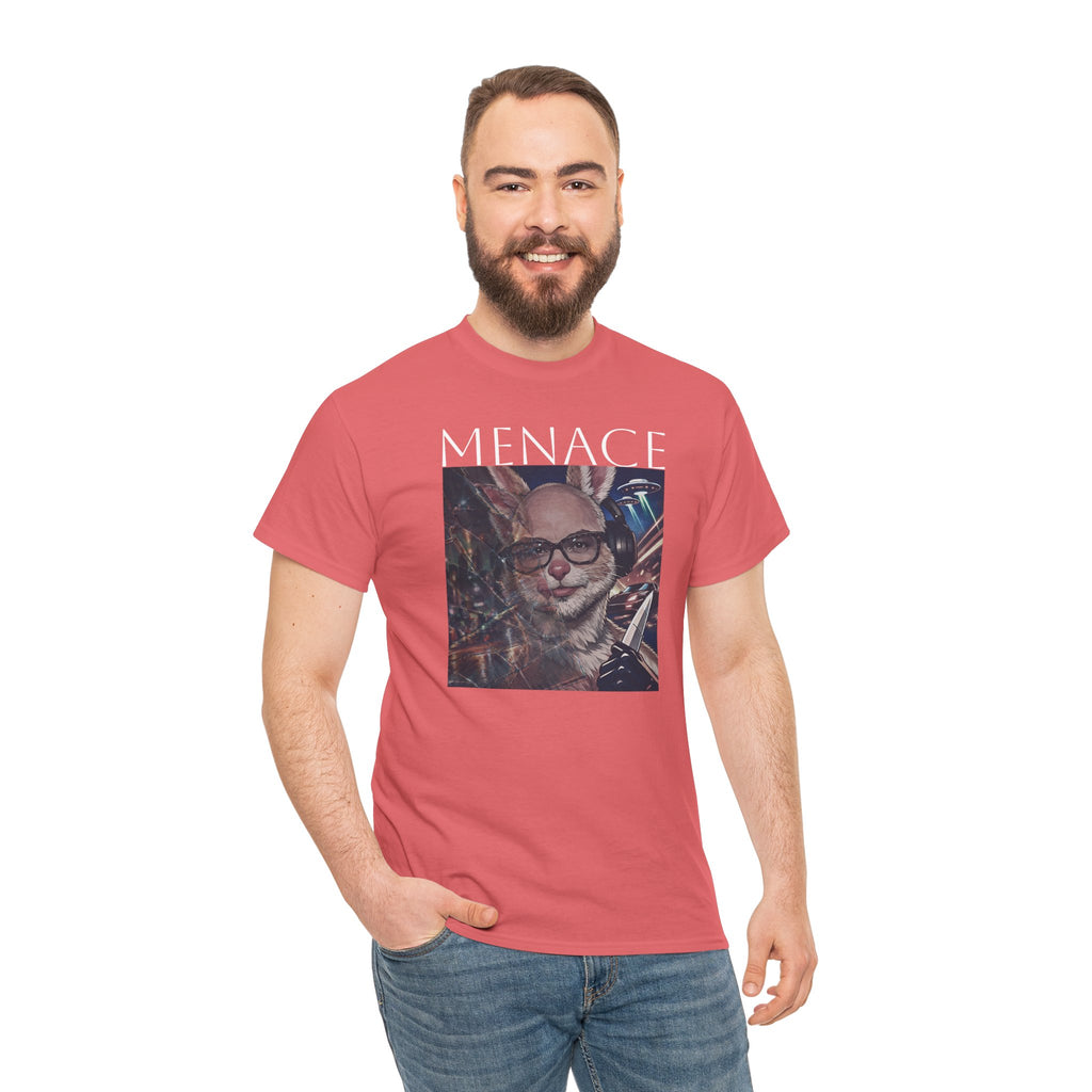 Menacing Bunny T-Shirt — Dark Cute Graphic Tee