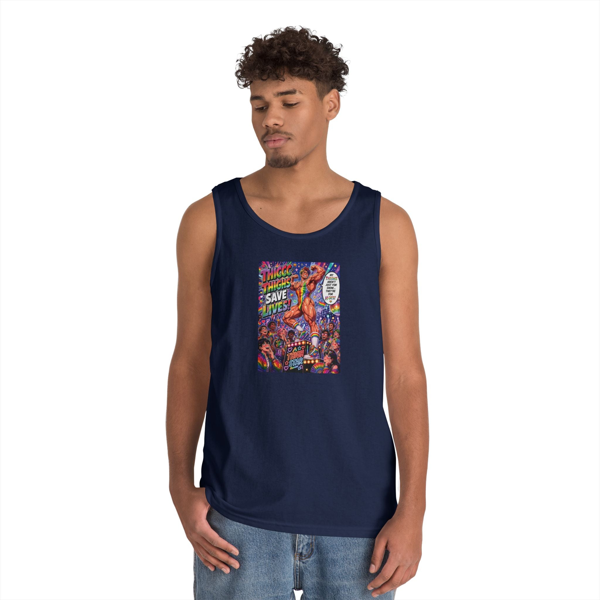 Thicc Thighs Save Lives Tank Top