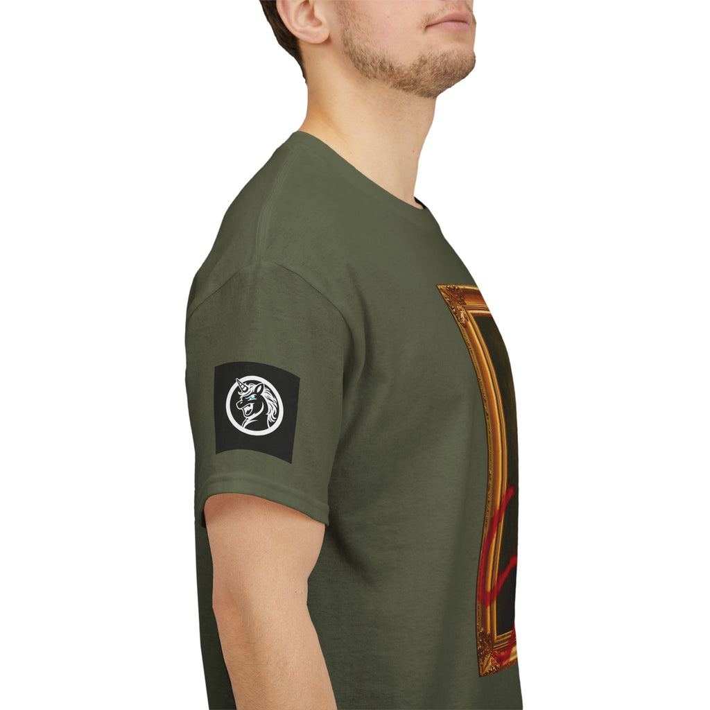 Vampire Renaissance Portrait T‑Shirt — "Blood Thirsty Sucker"