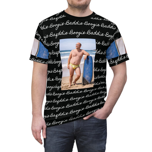 Boogie Baddie Beach Tee — Graphic T-Shirt, AOP