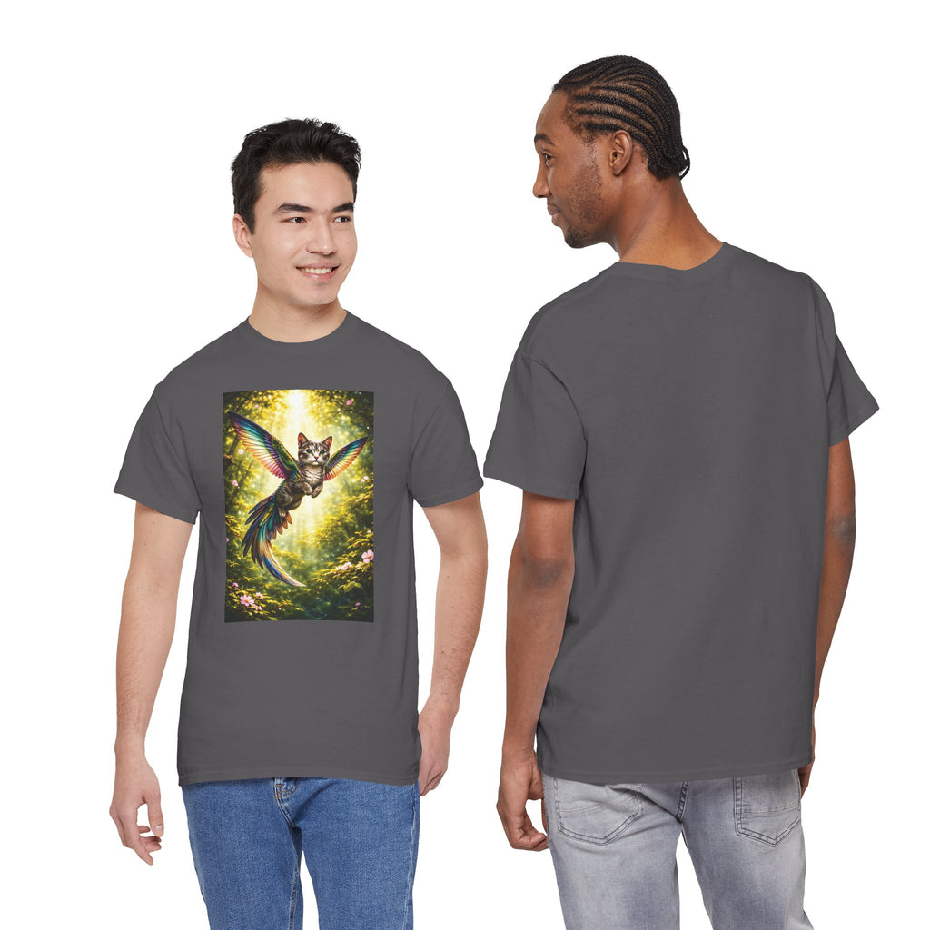 Cattingbird Tee — Half Hummingbird, Half Cat Graphic T-Shirt