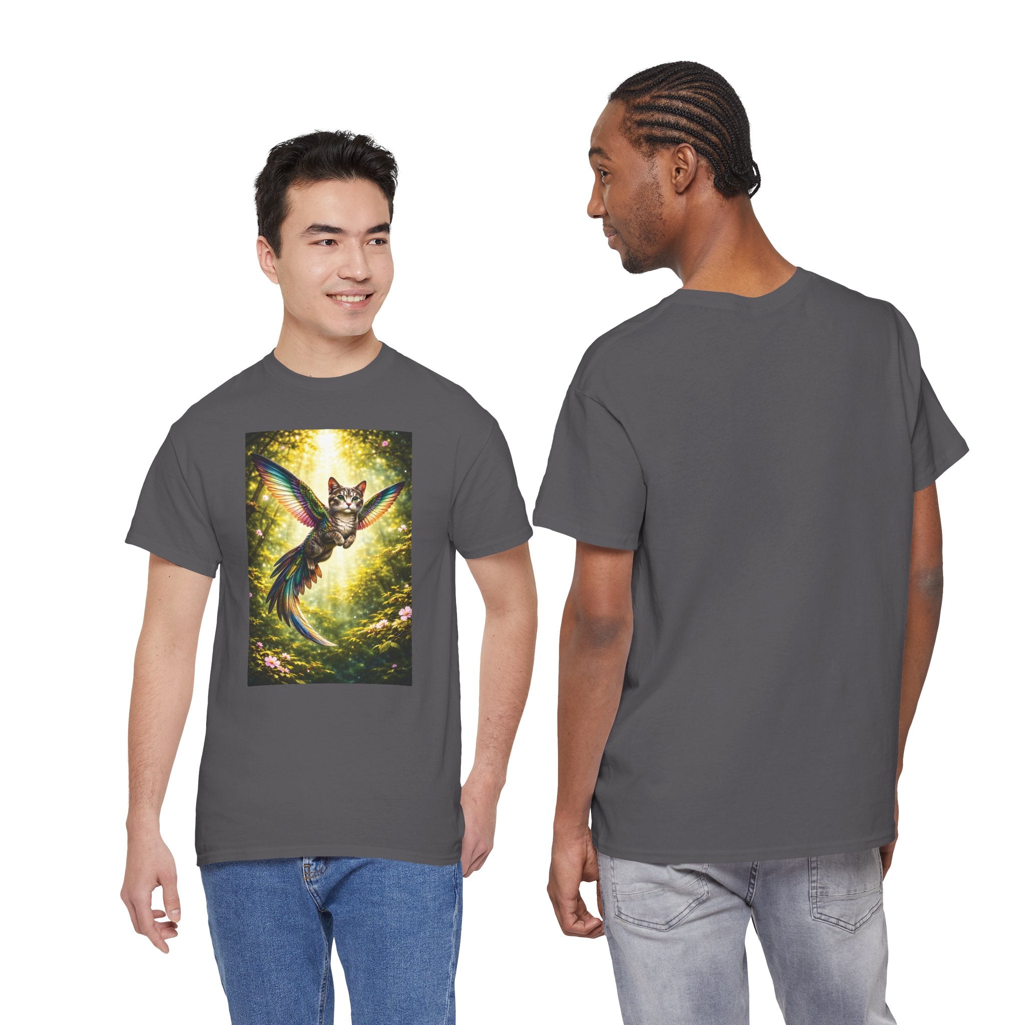 Cattingbird Tee — Half Hummingbird, Half Cat Graphic T-Shirt