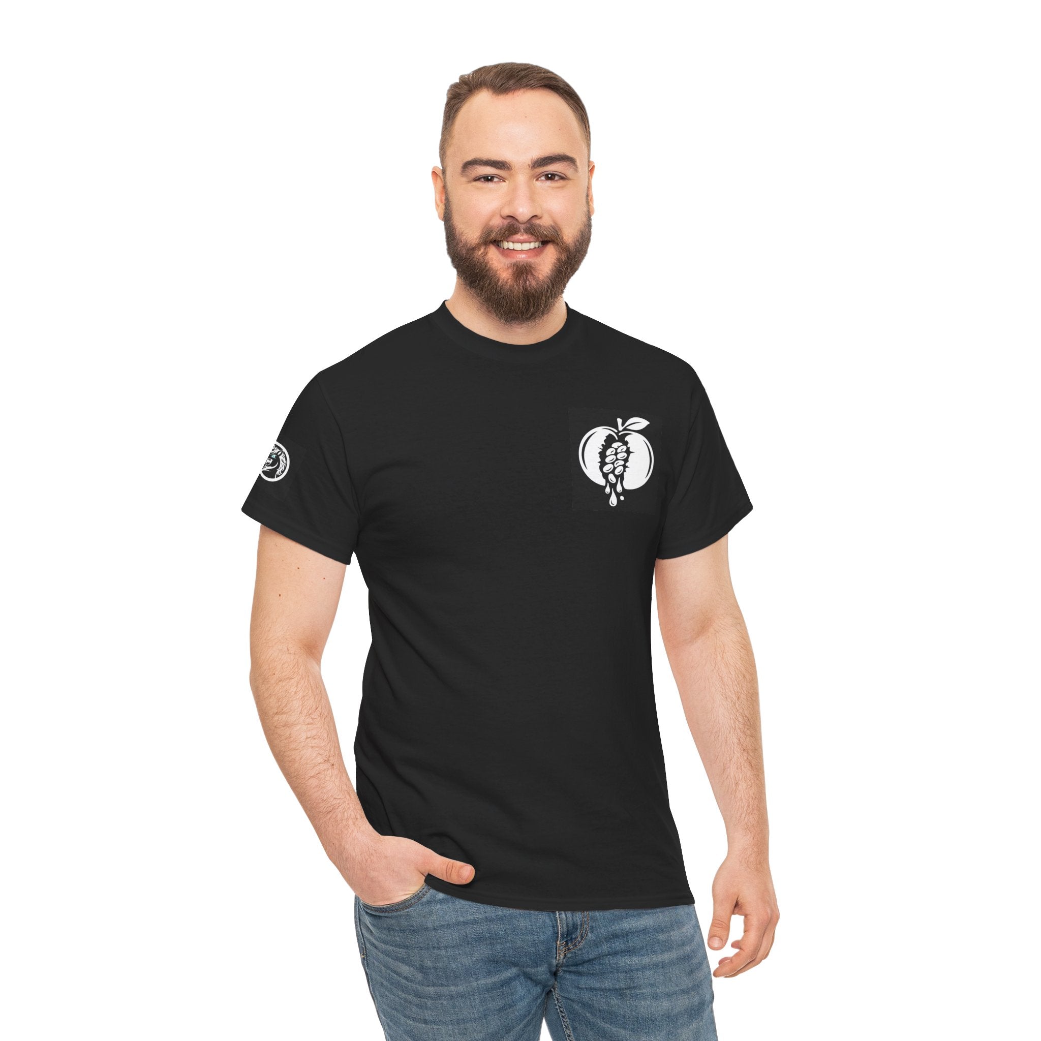 Bussy Full of Beans Icon T‑Shirt — Funny Graphic Tee for Coffee Lovers (wink)