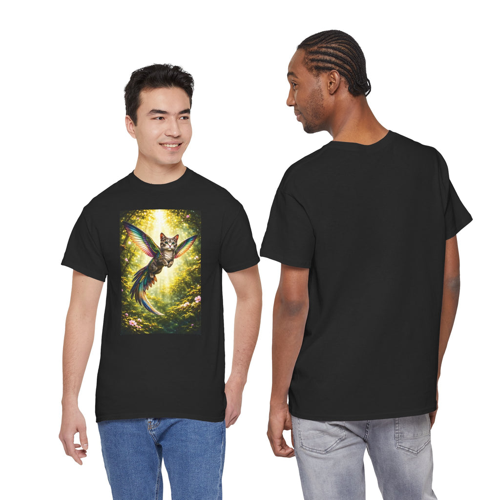 Cattingbird Tee — Half Hummingbird, Half Cat Graphic T-Shirt