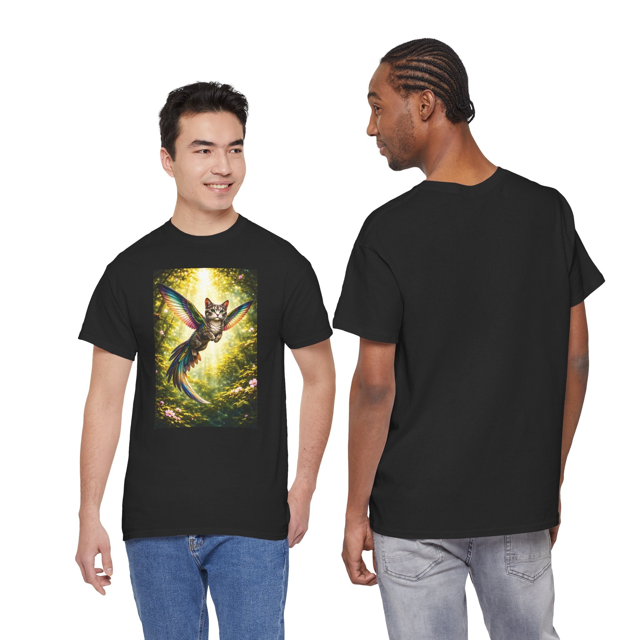 Cattingbird Tee — Half Hummingbird, Half Cat Graphic T-Shirt