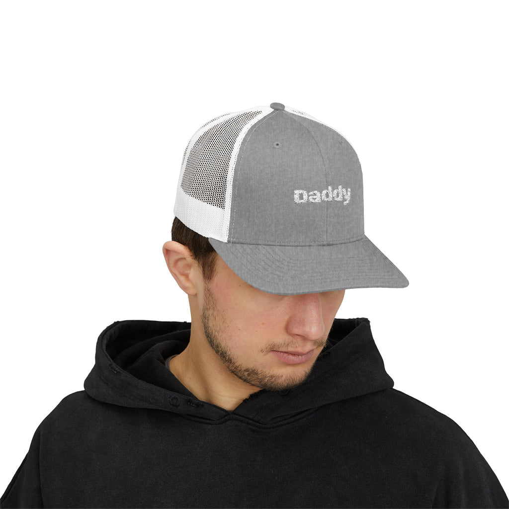 Daddy Snapback Trucker Cap — Embroidered 'Daddy' Dad Hat