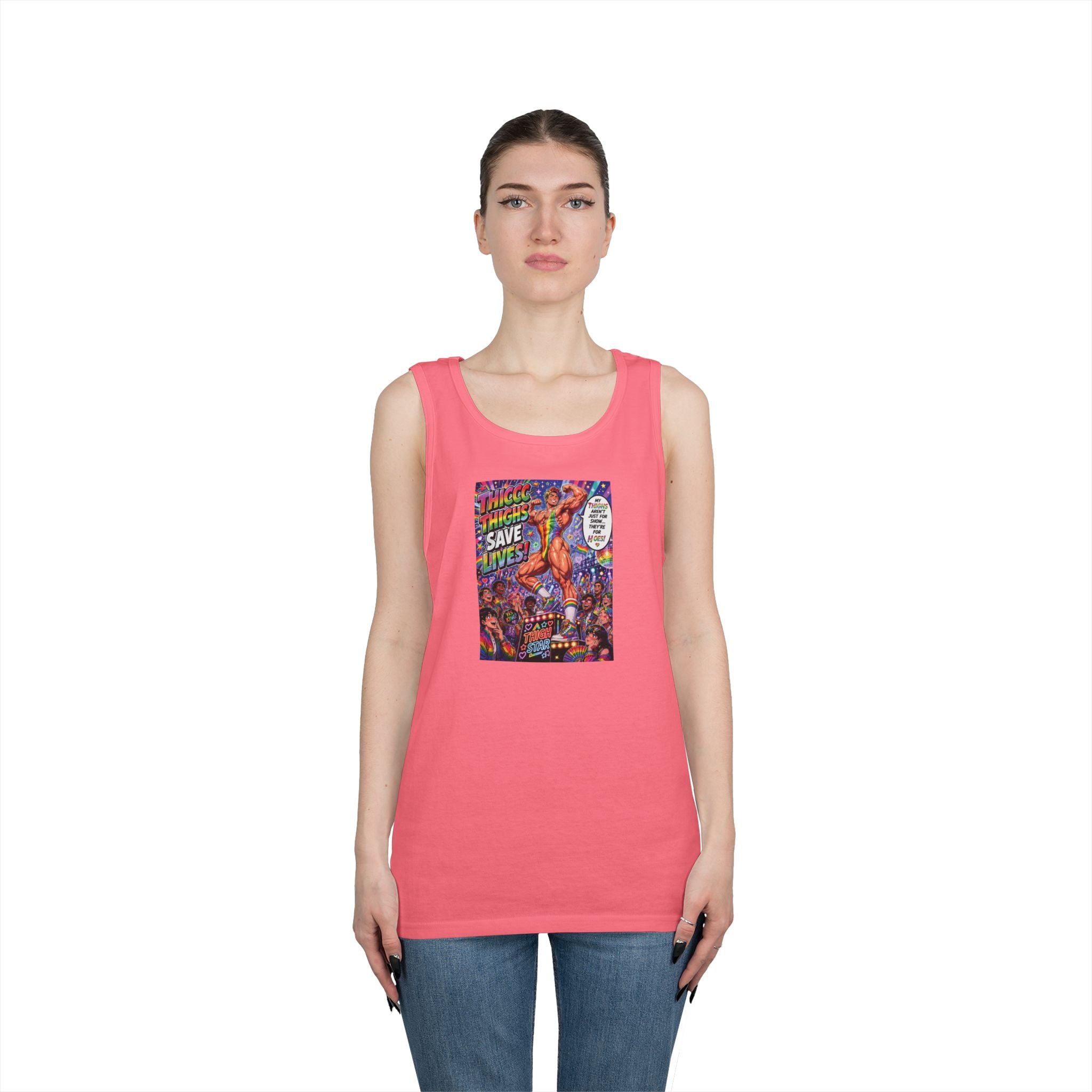 Thicc Thighs Save Lives Tank Top
