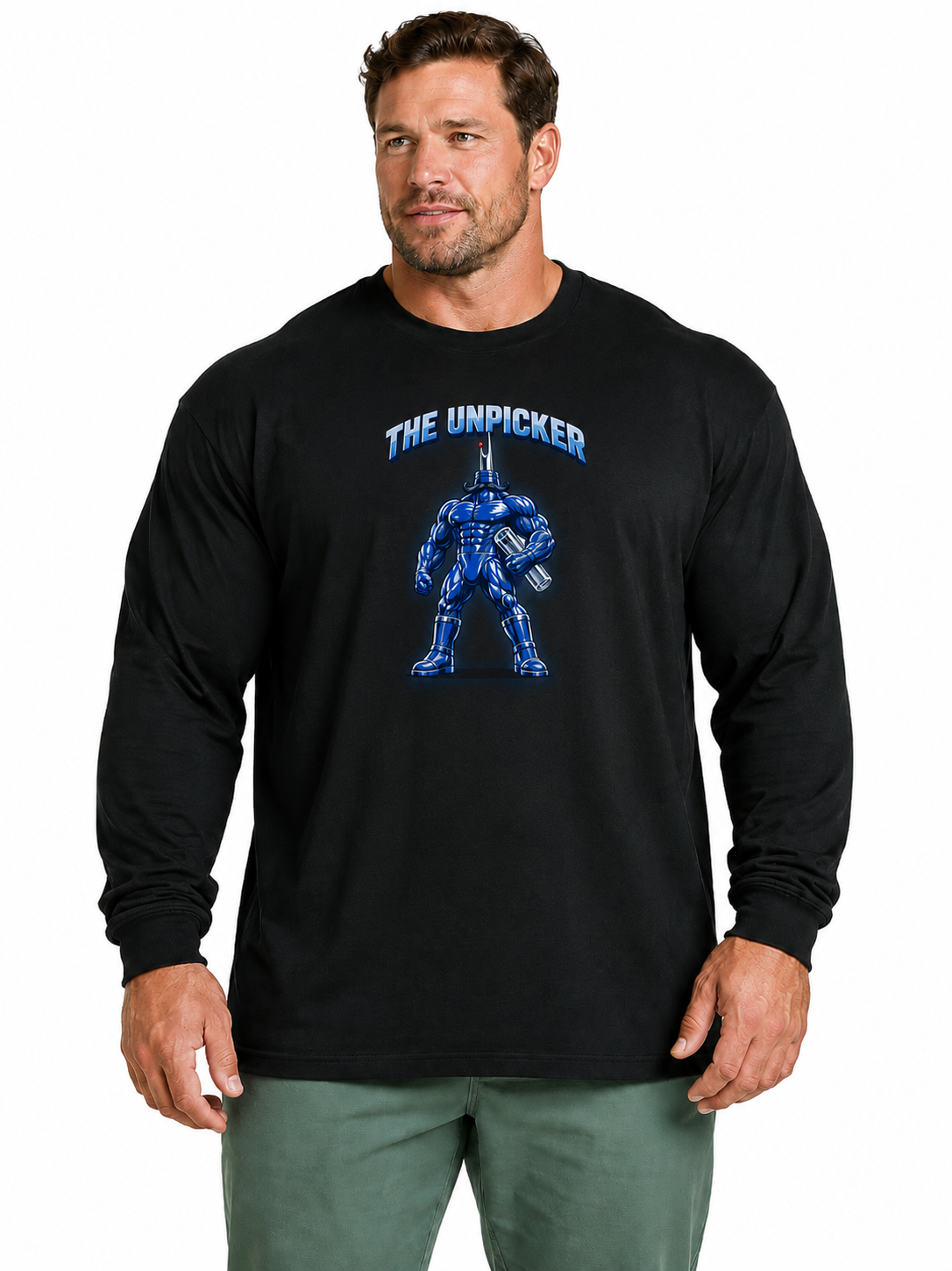 Seam Ripper Hero Long Sleeve - Sewing Tools Graphic Shirt for Makers