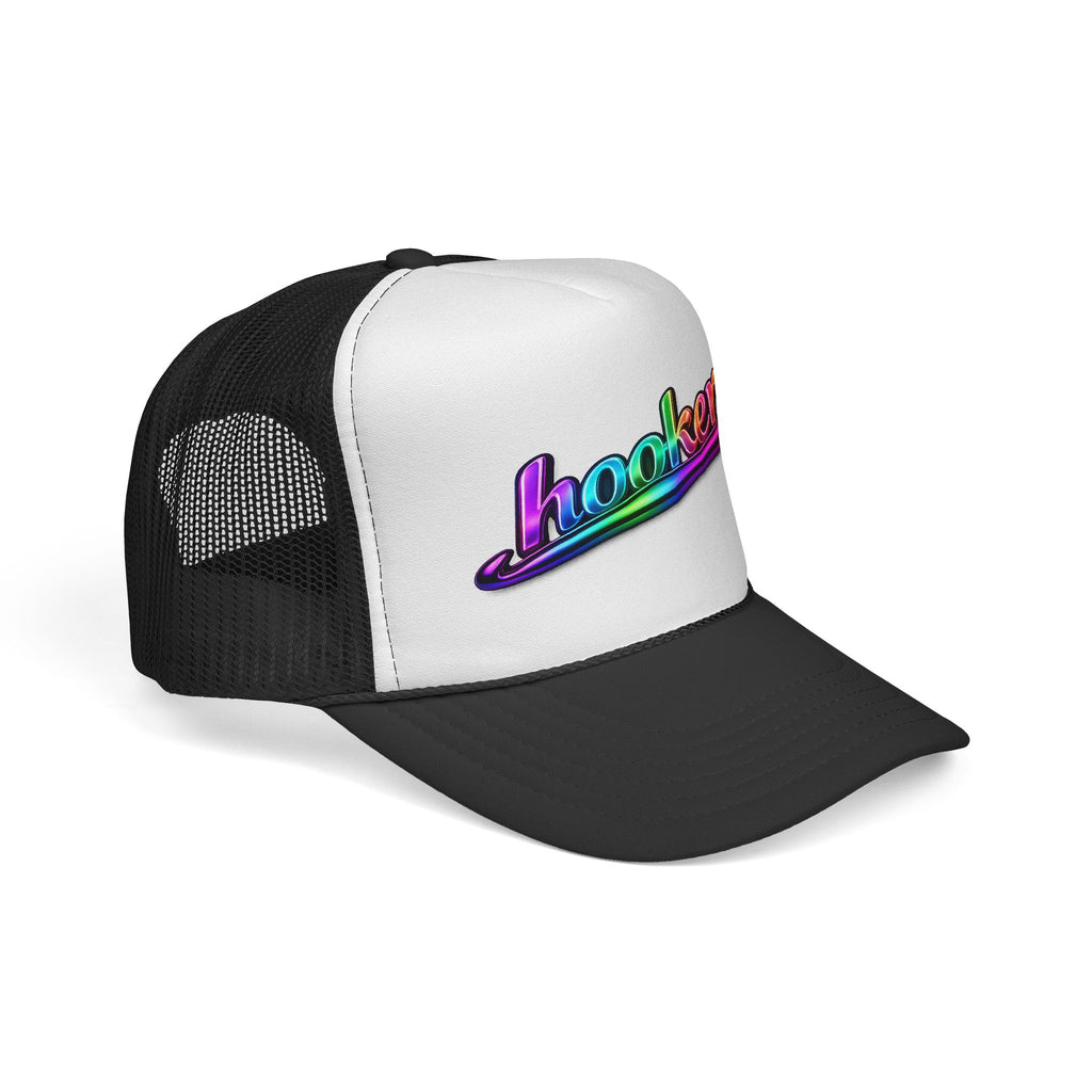 Crochet Hooker Trucker Cap — Funny Crochet Hat for Knitters
