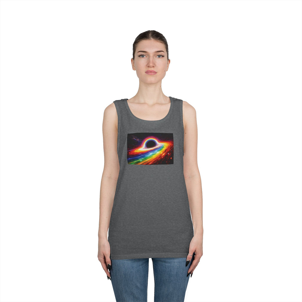 Pride Tank Top — Super Massive Rainbow Hole Graphic
