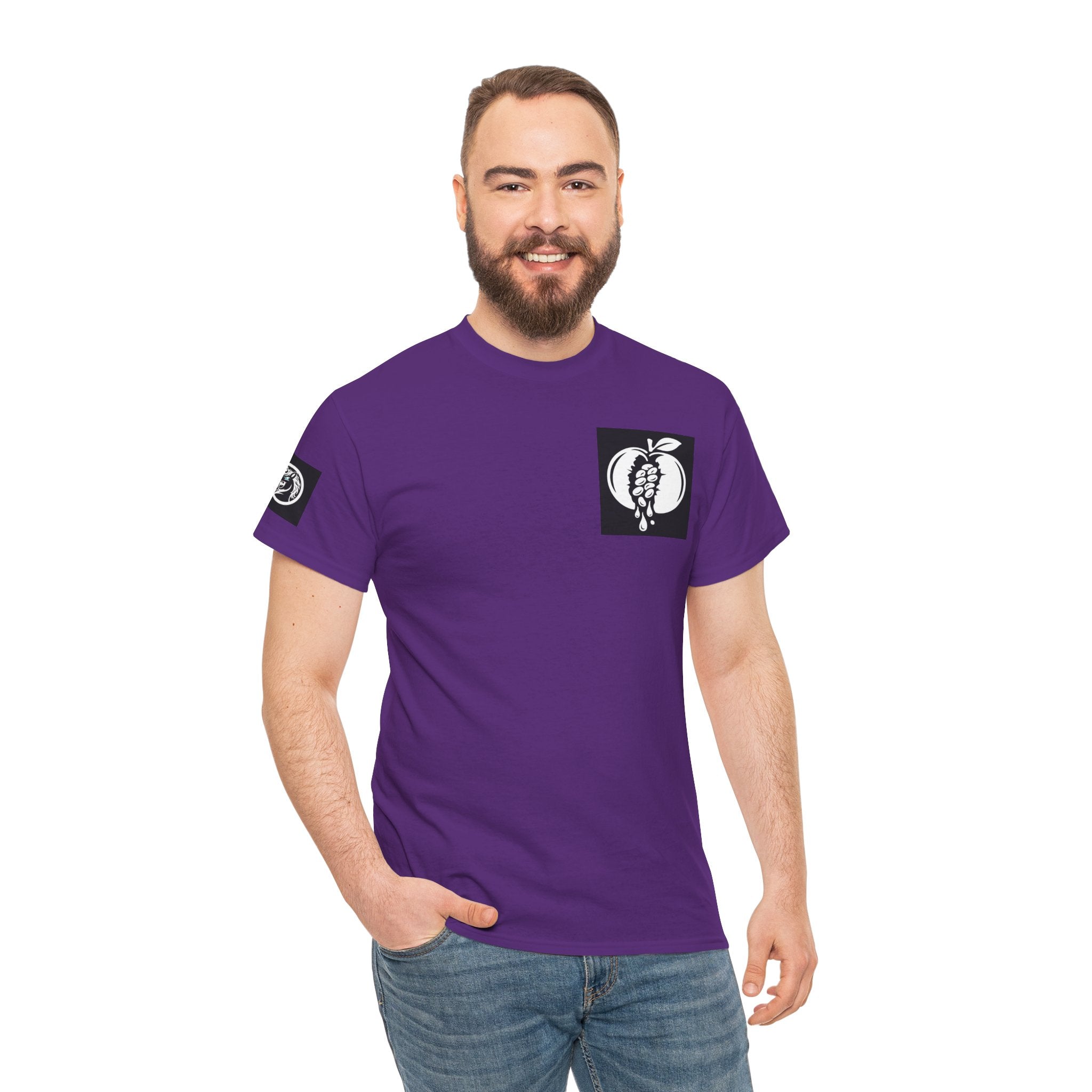 Bussy Full of Beans Icon T‑Shirt — Funny Graphic Tee for Coffee Lovers (wink)