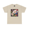 Rainbow Bee Floral T-Shirt — Colorful Flowers Tee