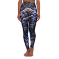 Storm Ink Cloud High Waisted Yoga Leggings