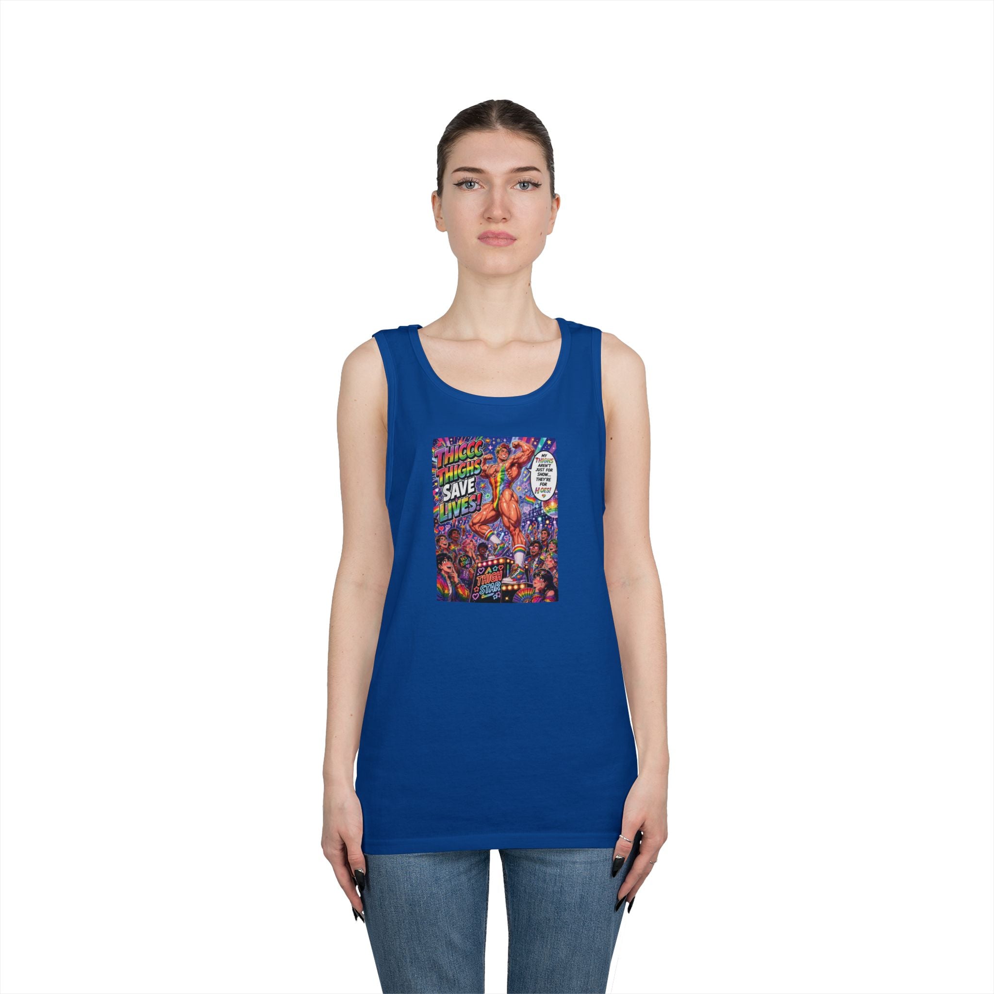 Thicc Thighs Save Lives Tank Top