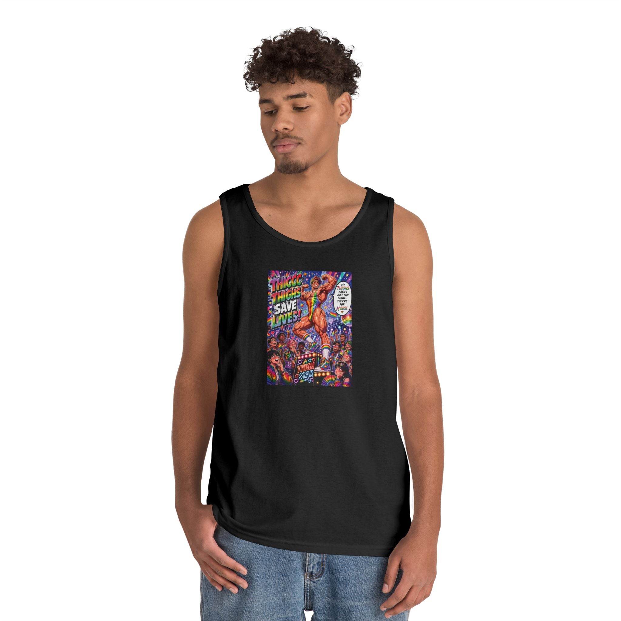 Thicc Thighs Save Lives Tank Top