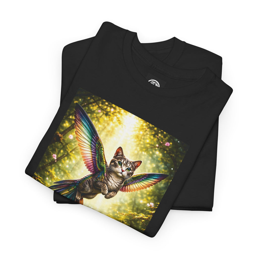 Cattingbird Tee — Half Hummingbird, Half Cat Graphic T-Shirt