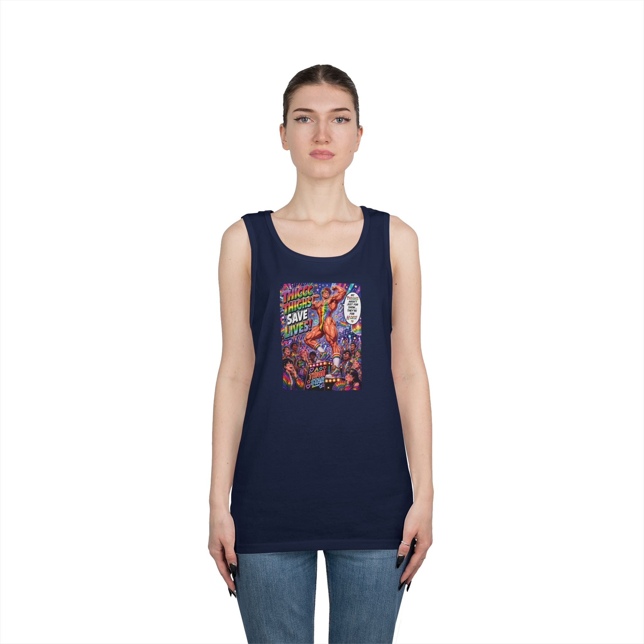 Thicc Thighs Save Lives Tank Top