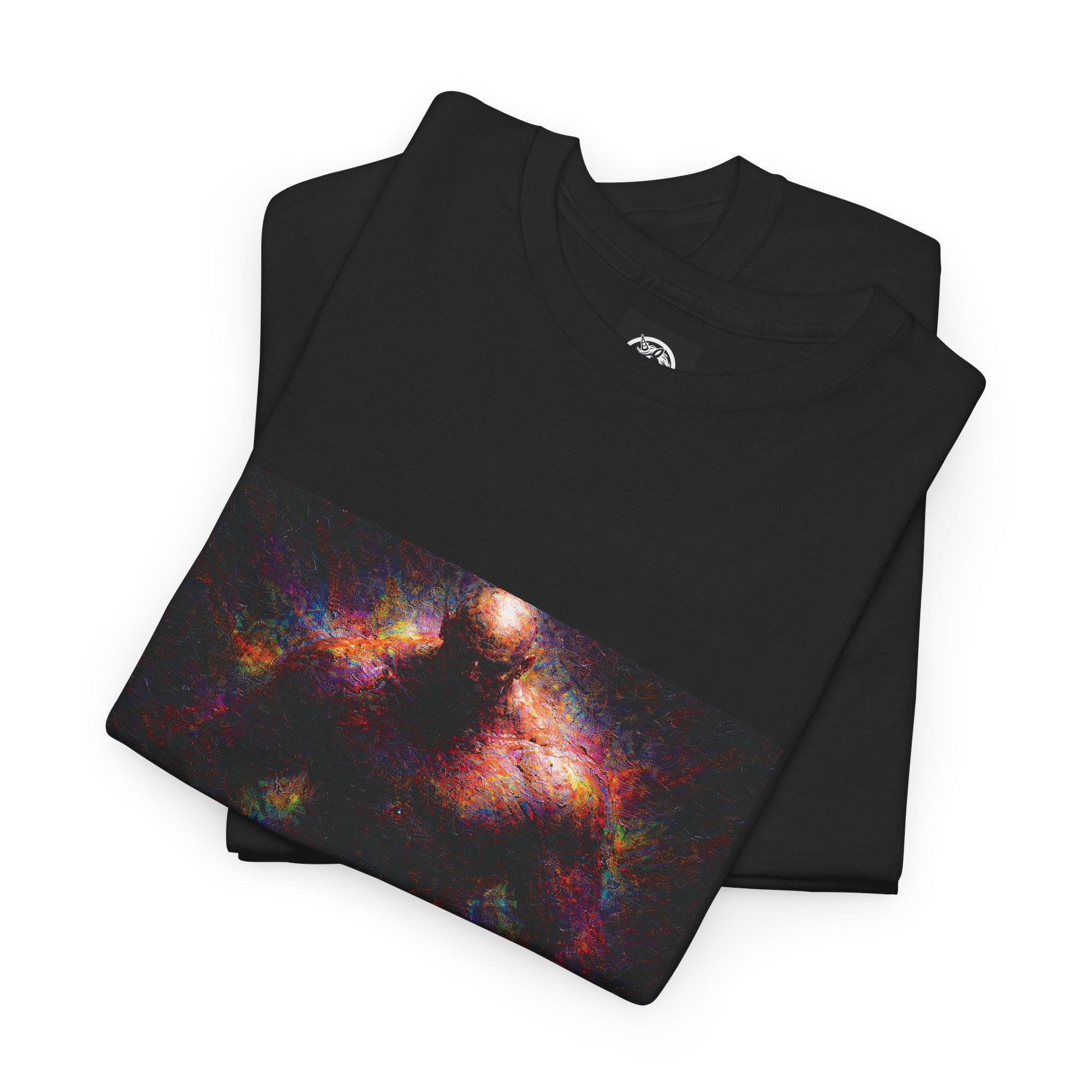 Queer Rage Painting T-Shirt — Bold LGBTQ+ Art Tee