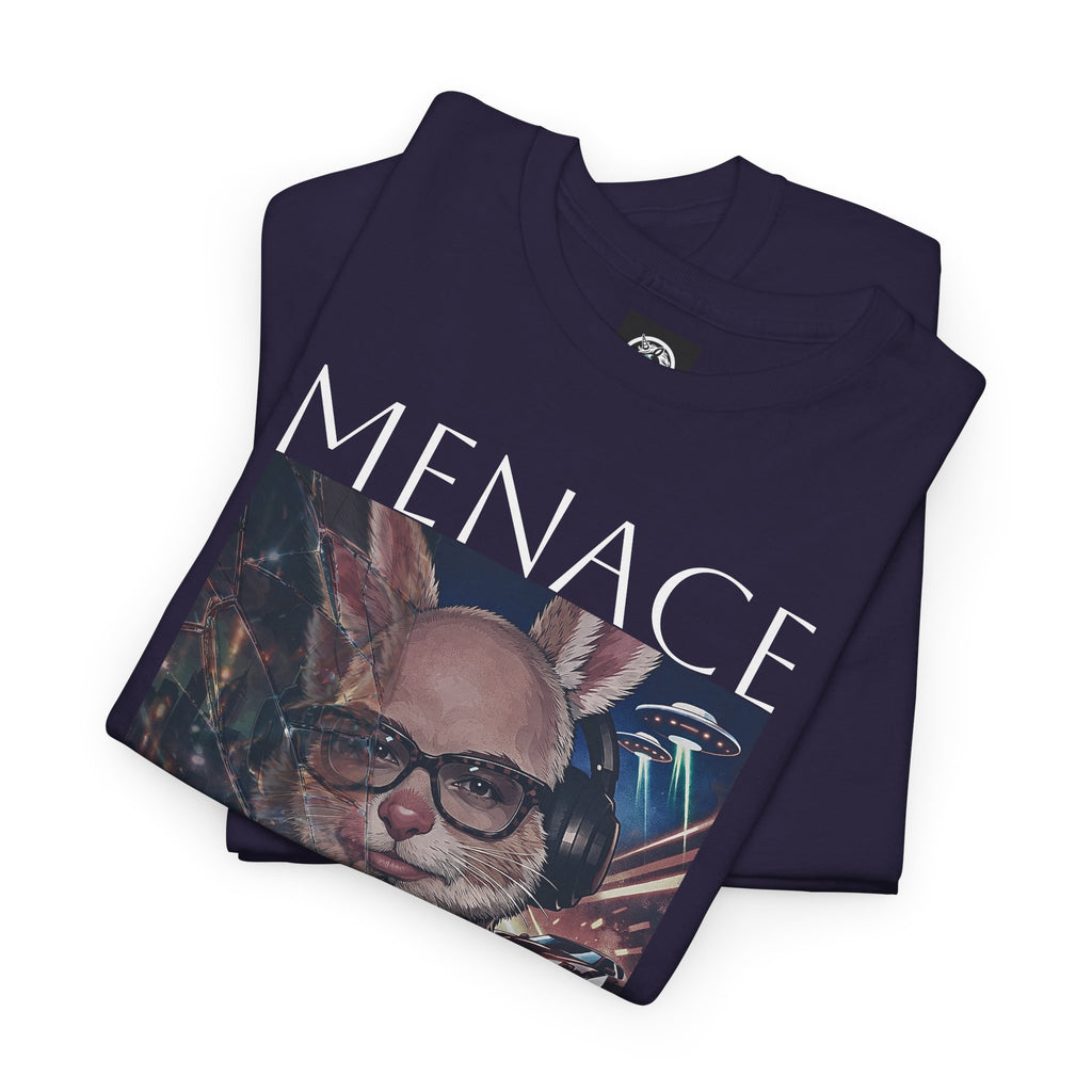 Menacing Bunny T-Shirt — Dark Cute Graphic Tee