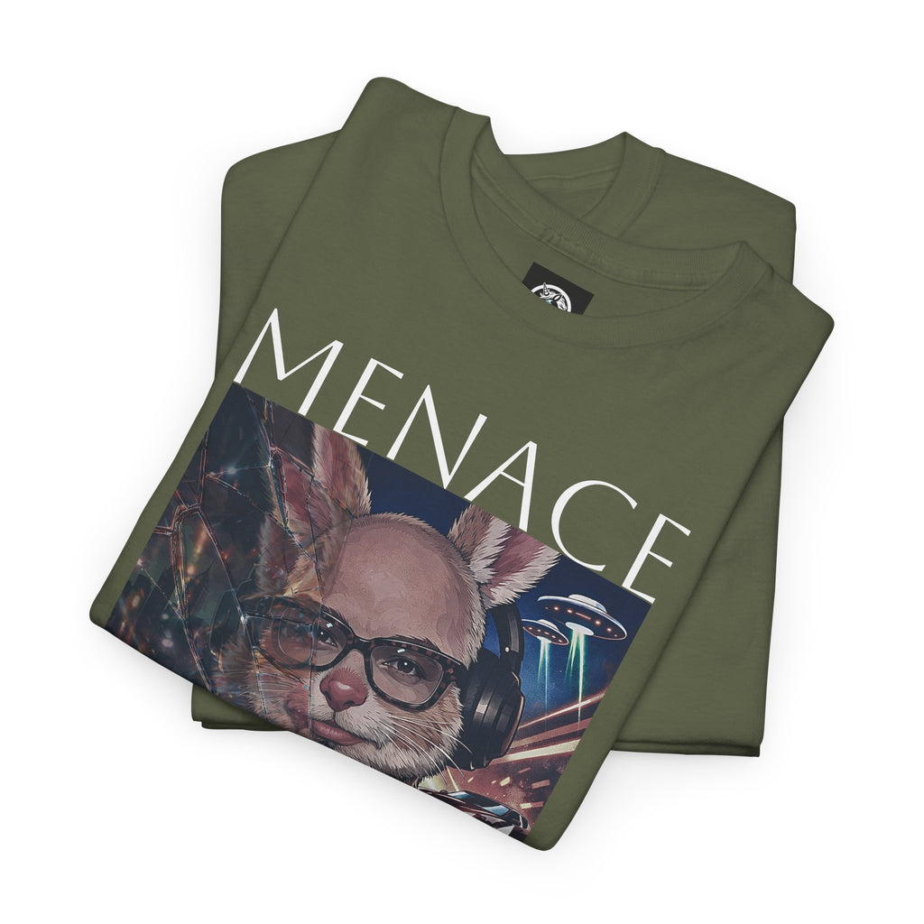Menacing Bunny T-Shirt — Dark Cute Graphic Tee