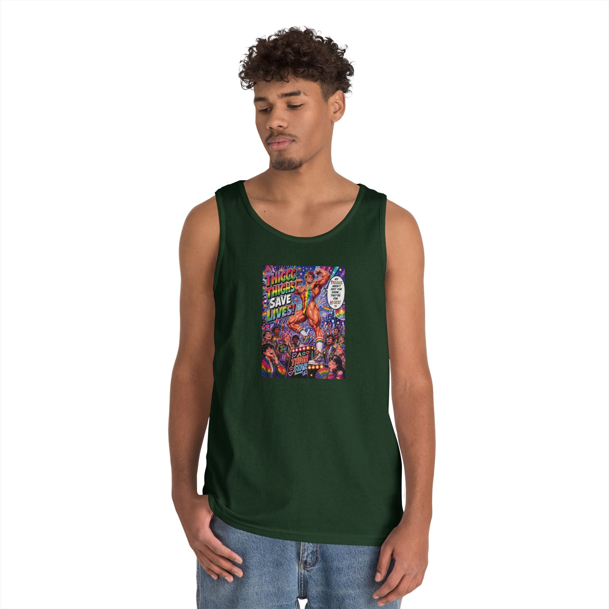 Thicc Thighs Save Lives Tank Top